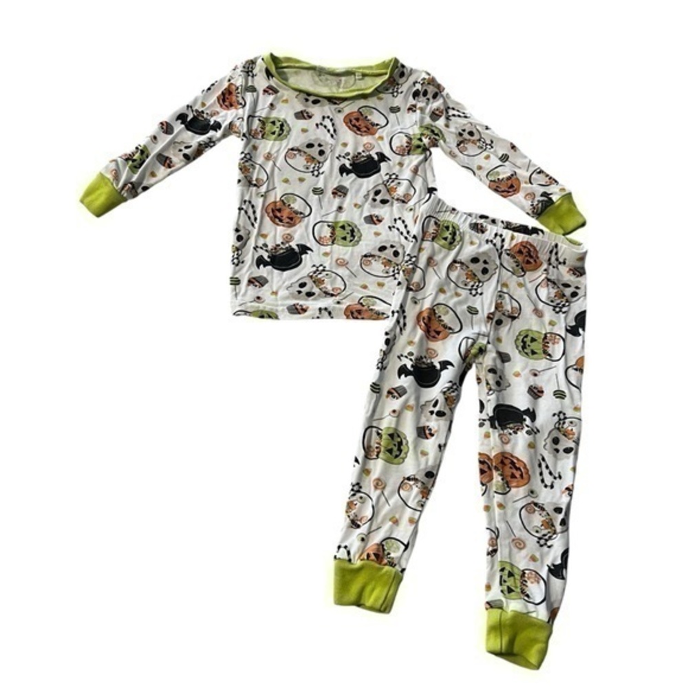Halloween candy bamboo PJ Set 12 months